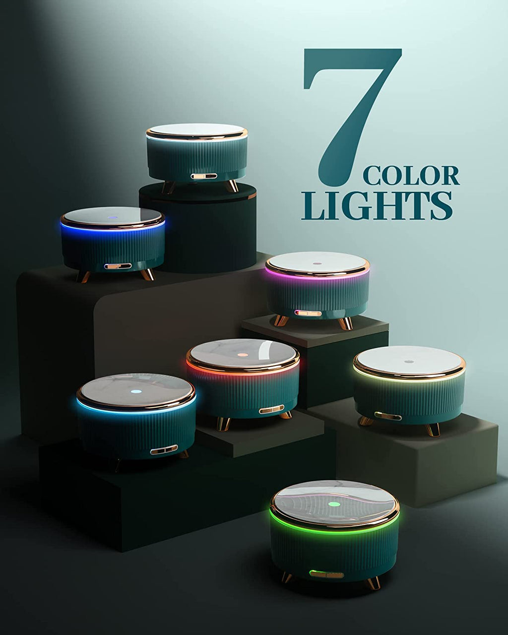 Specialty Wooden LED Aromatherapy Diffuser