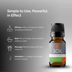 Organic Lemongrass Essential Oil (Cymbopogon Citratus) 10ml
