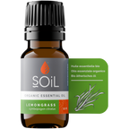 Organic Lemongrass Essential Oil (Cymbopogon Citratus) 20ml