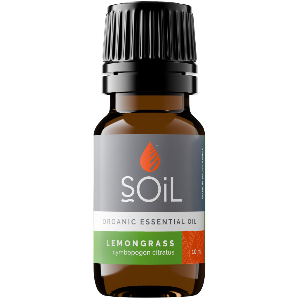 Organic Lemongrass Essential Oil (Cymbopogon Citratus) 20ml
