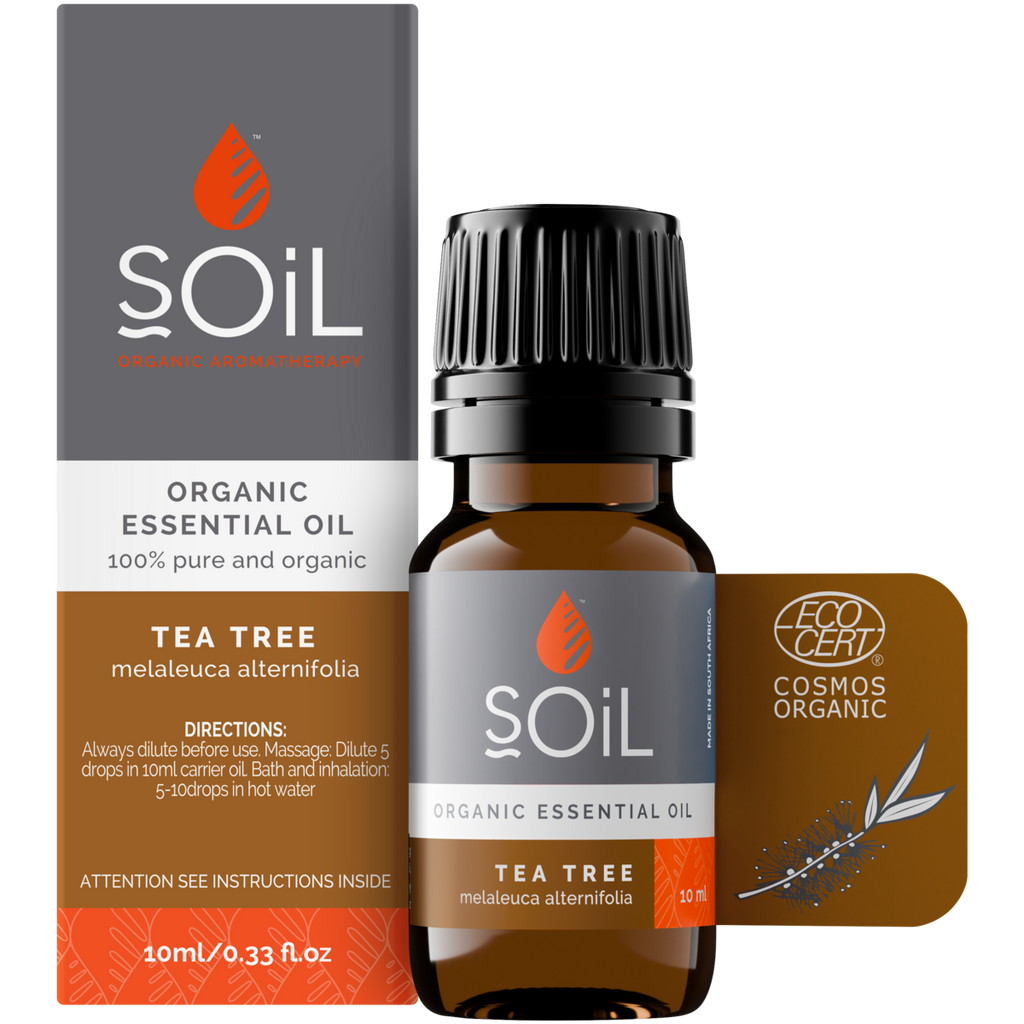Organic Tea Tree Essential Oil (Melaleuca Alternifolia) 20ml
