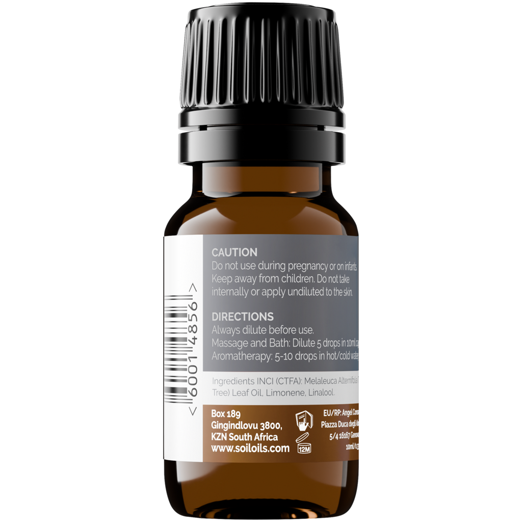 Organic Tea Tree Essential Oil (Melaleuca Alternifolia) 20ml
