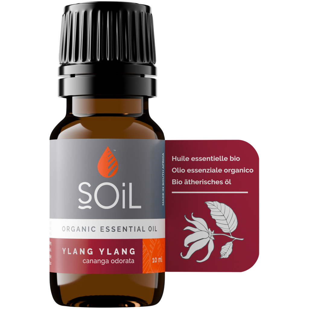 Organic Ylang Ylang Essential Oil (Cananga Odorata) 10ml