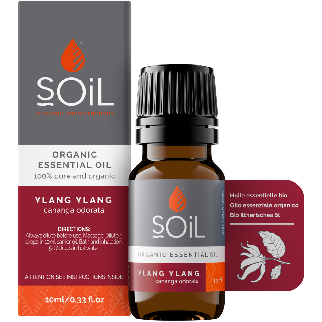 Organic Ylang Ylang Essential Oil (Cananga Odorata) 10ml