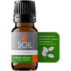 Organic Basil Essential Oil (Ocimum Basilicum) 20ml