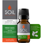 Organic Basil Essential Oil (Ocimum Basilicum) 20ml