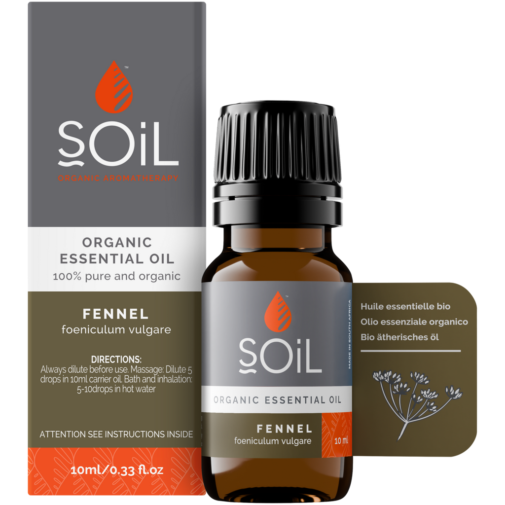 Organic Fennel Essential Oil (Foeniculum Vulgarus) 10ml