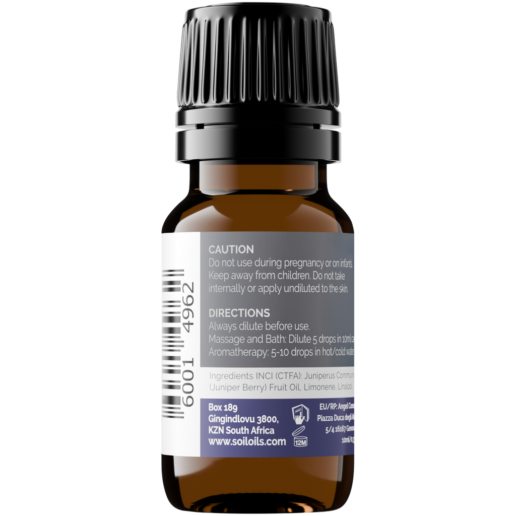 Organic Juniper Essential Oil (Juniperis Communis) 10ml