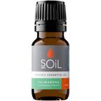 Organic Palmarosa Essential Oil (Cymbopogon Martini) 10ml