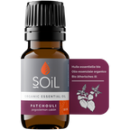 Organic Patchouli Essential Oil (Pogostemon Cablin) 10ml