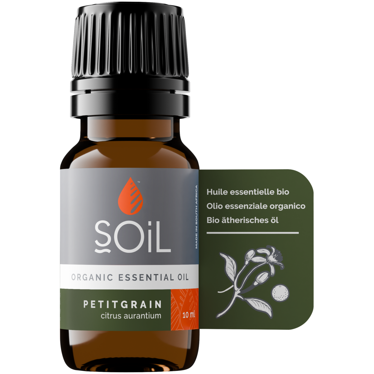 Organic Petitgrain Essential Oil (Citrus Aurantium) 20ml