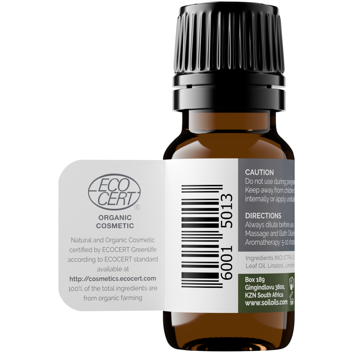 Organic Petitgrain Essential Oil (Citrus Aurantium) 20ml