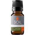 Organic Vetiver Essential Oil (Vetiveria Zizanoides) 10ml