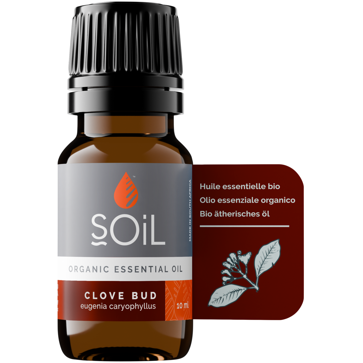 Organic Clove Bud Essential Oil (Eugenia Caryophillus) 20ml