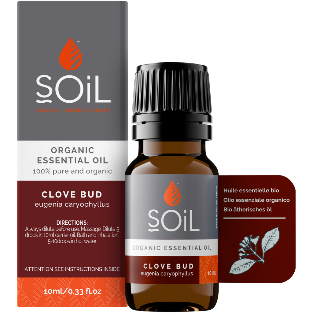 Organic Clove Bud Essential Oil (Eugenia Caryophillus) 20ml