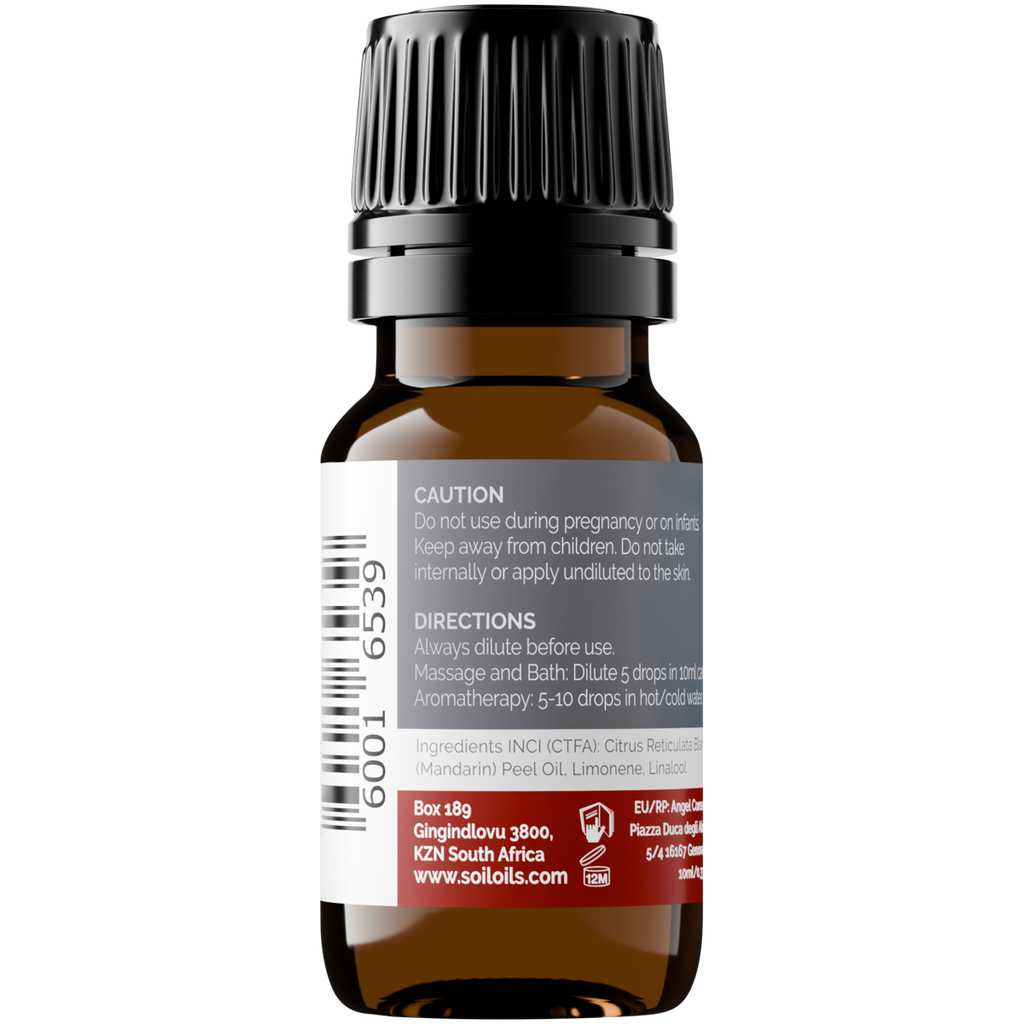 Organic Mandarin Essential Oil (Citrus Reticulata Blanco) 10ml