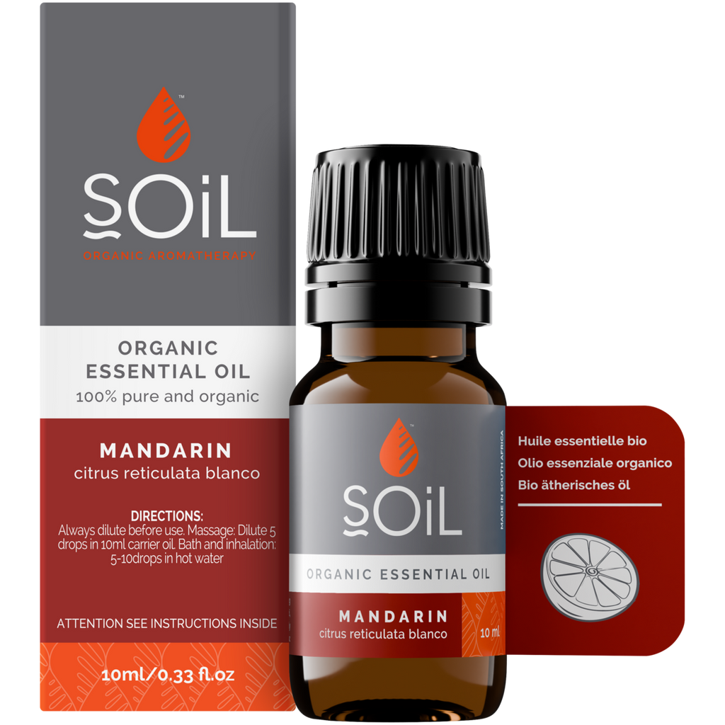 Organic Mandarin Essential Oil (Citrus Reticulata Blanco) 10ml