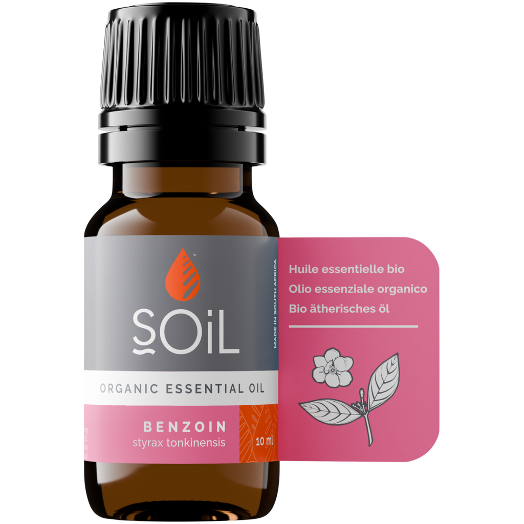 Organic Benzoin Essential Oil (Styrax Tonkinensis Resin and Alcohol) 10ml
