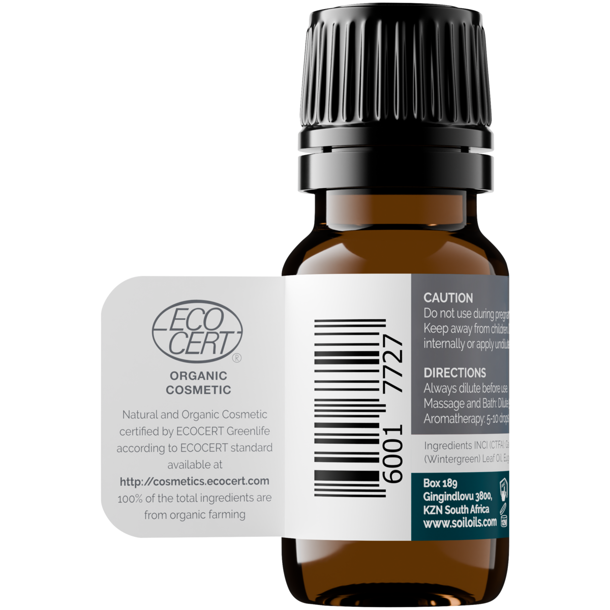 Organic Wintergreen Essential Oil (Gaulteria Procumbens) 20ml