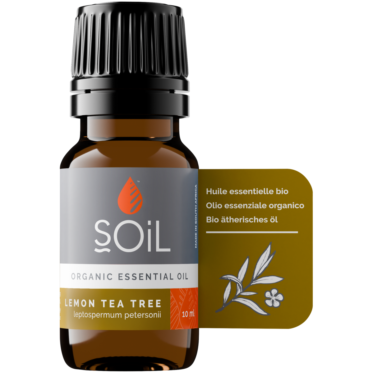 Organic Lemon Tea Tree Essential Oil (Leptospermum Petersonii) 20ml