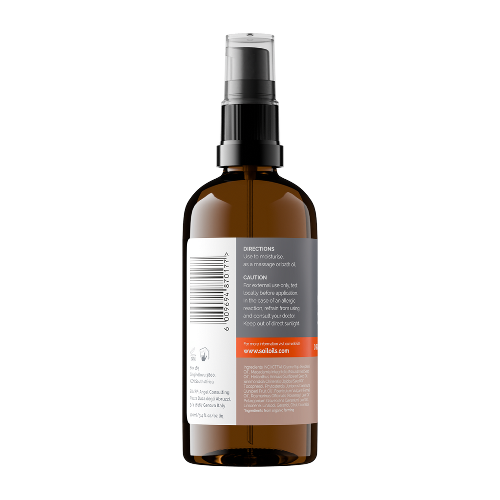 Organic Toning Blended Oil 100ml