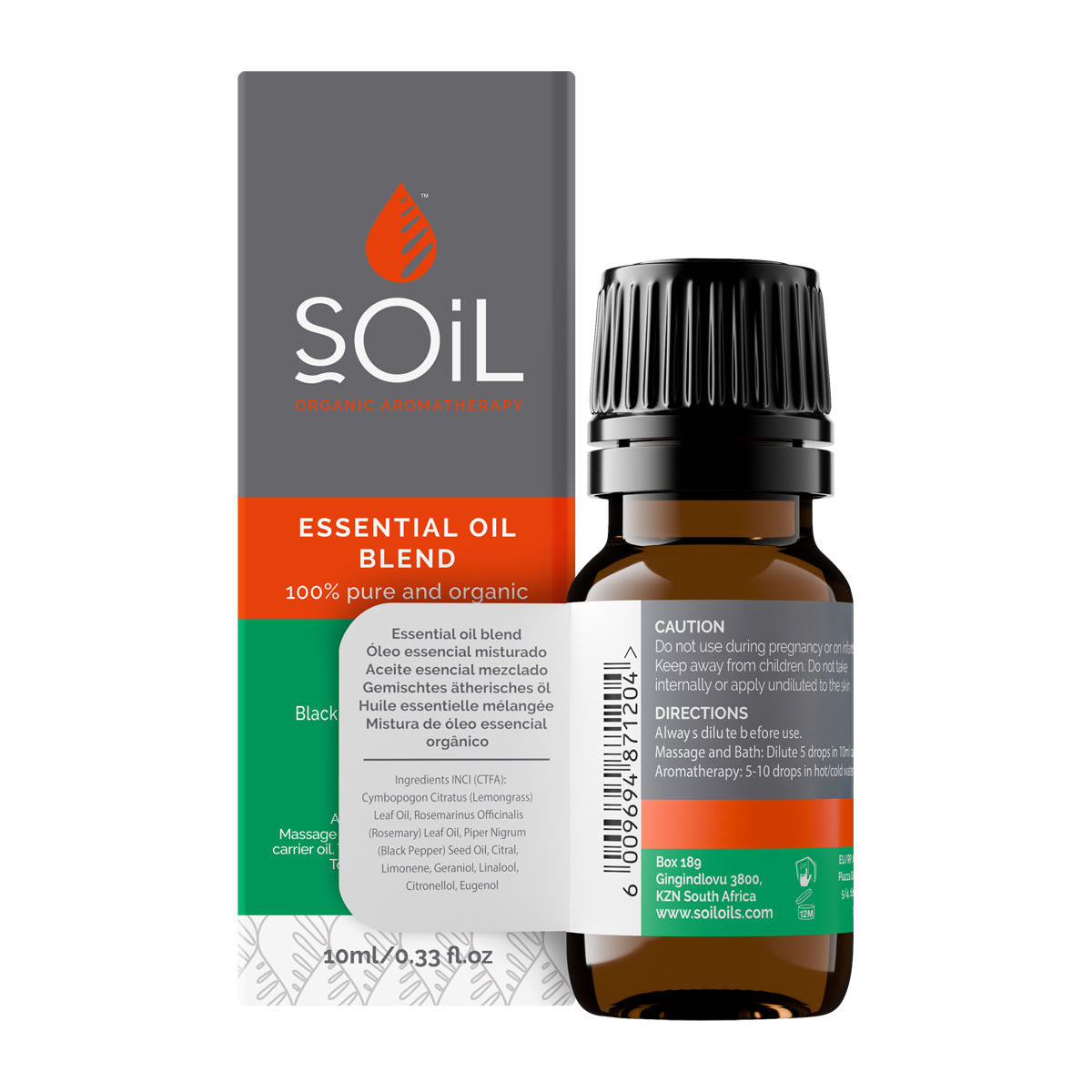 Focus - Organic Essential Oil Blend 20ml