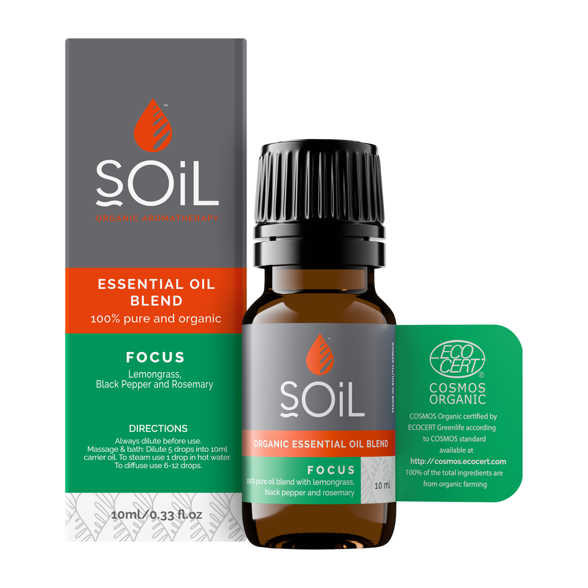 Focus - Organic Essential Oil Blend 20ml
