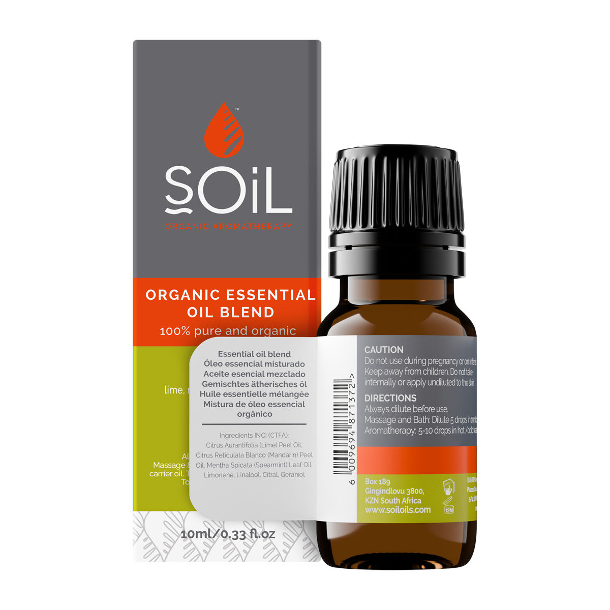 Inspire - Organic Essential Oil Blend 10ml