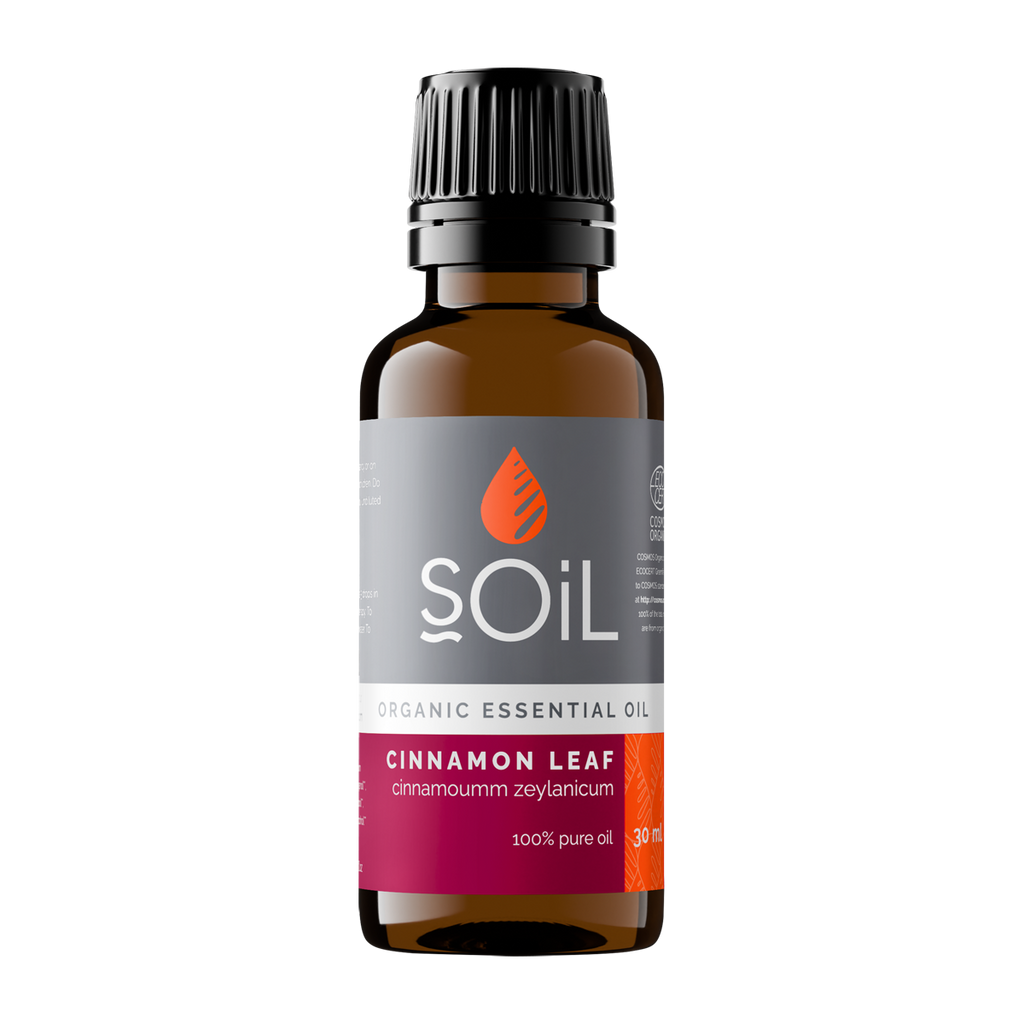 Organic Cinnamon Leaf Essential Oil (Cinnamoumm Zeylanicum) 30ml