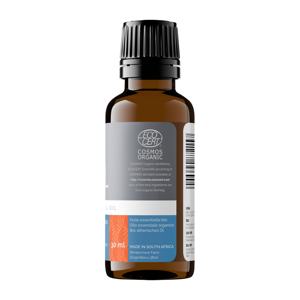 Organic Peppermint Essential Oil (Mentha Piperita) 30ml