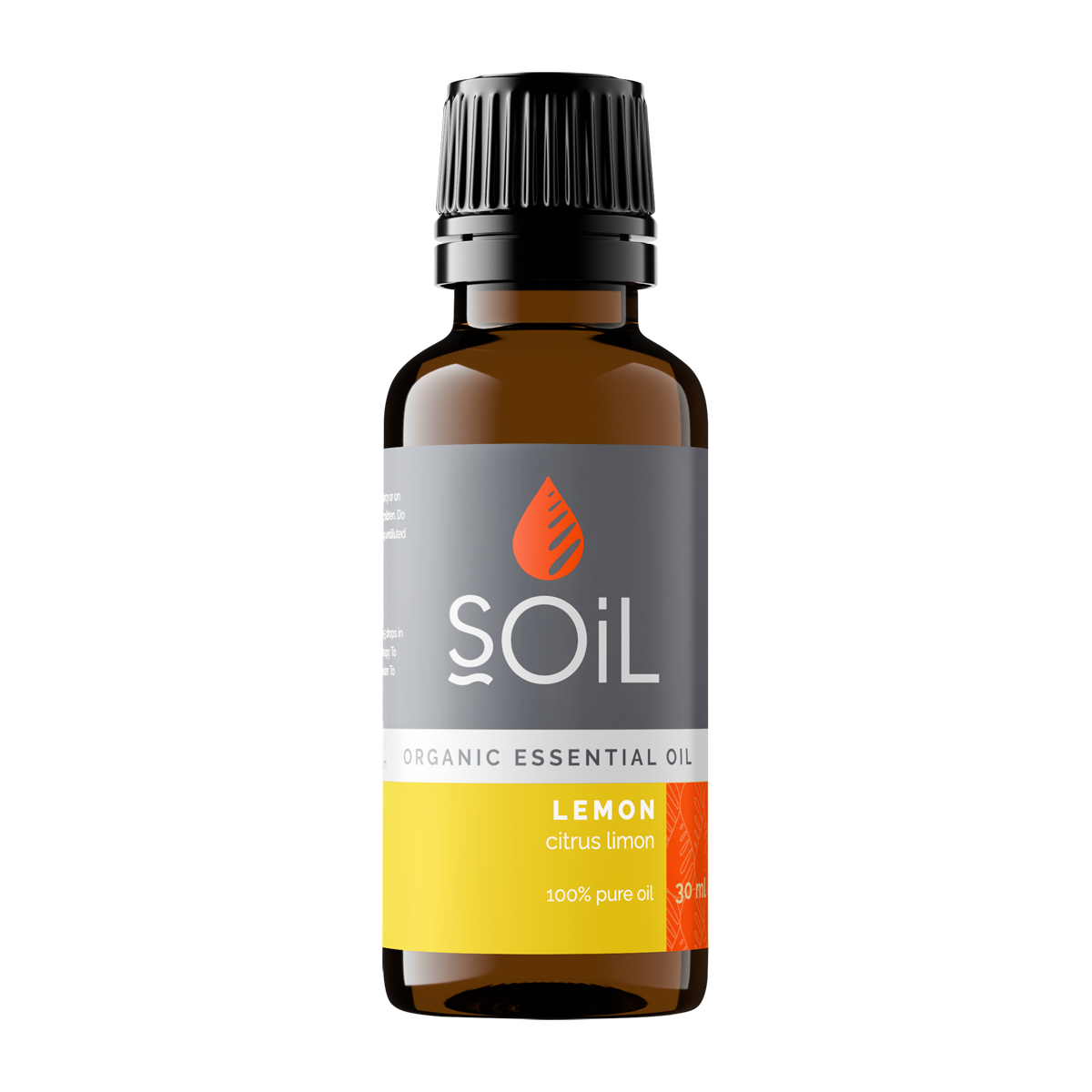 Organic Lemon Essential Oil (Citrus Limon) 30ml