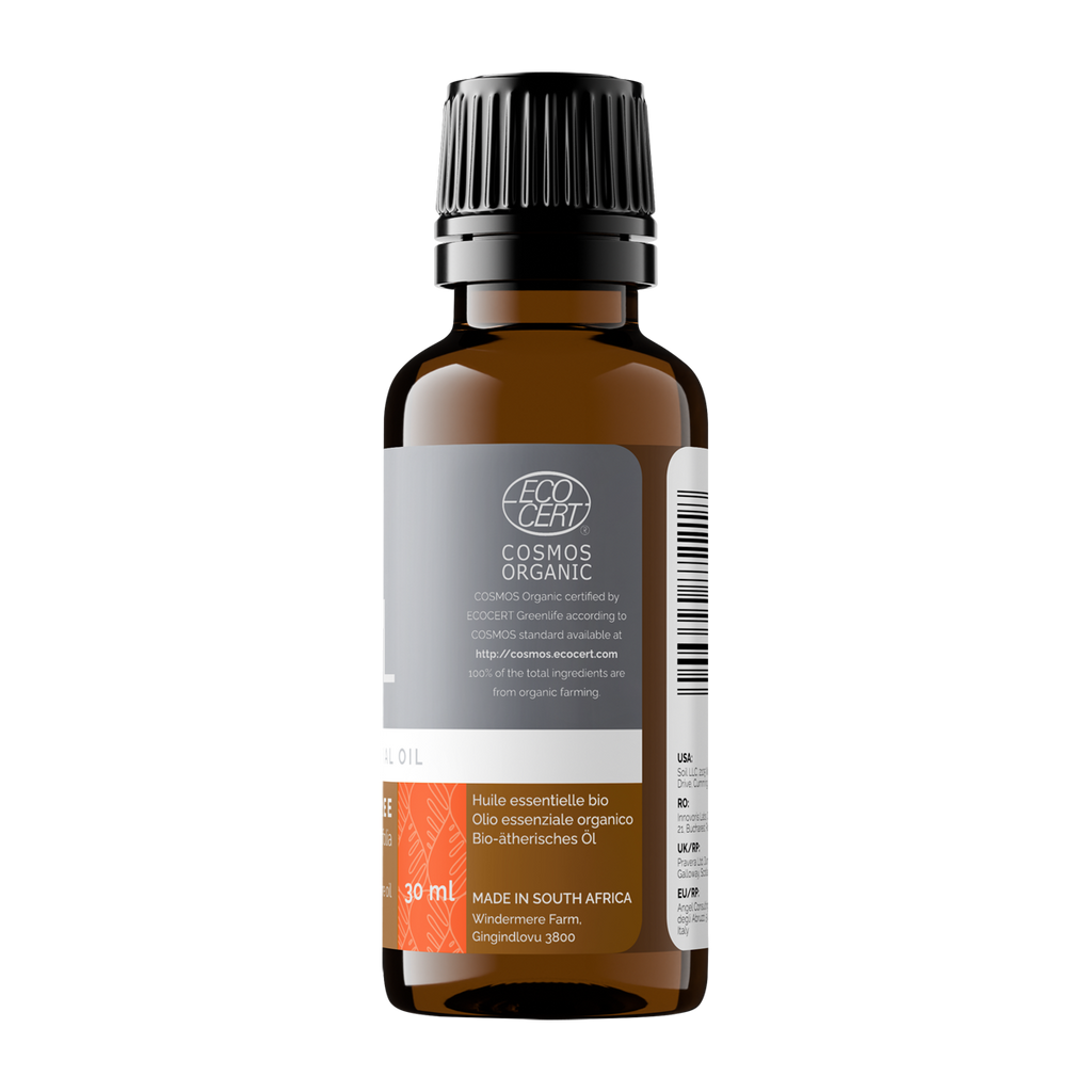 Organic Tea Tree Essential Oil (Melaleuca Alternifolia) 30ml