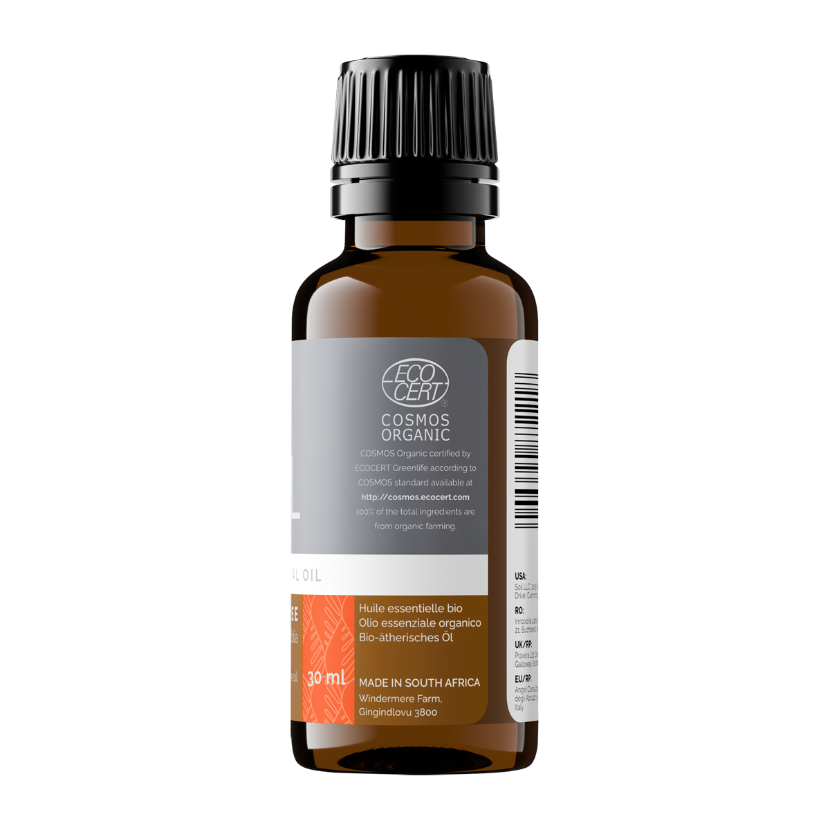 Organic Tea Tree Essential Oil (Melaleuca Alternifolia) 30ml