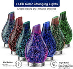Glass Aromatherapy LED Diffuser
