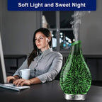 Glass Aromatherapy LED Diffuser
