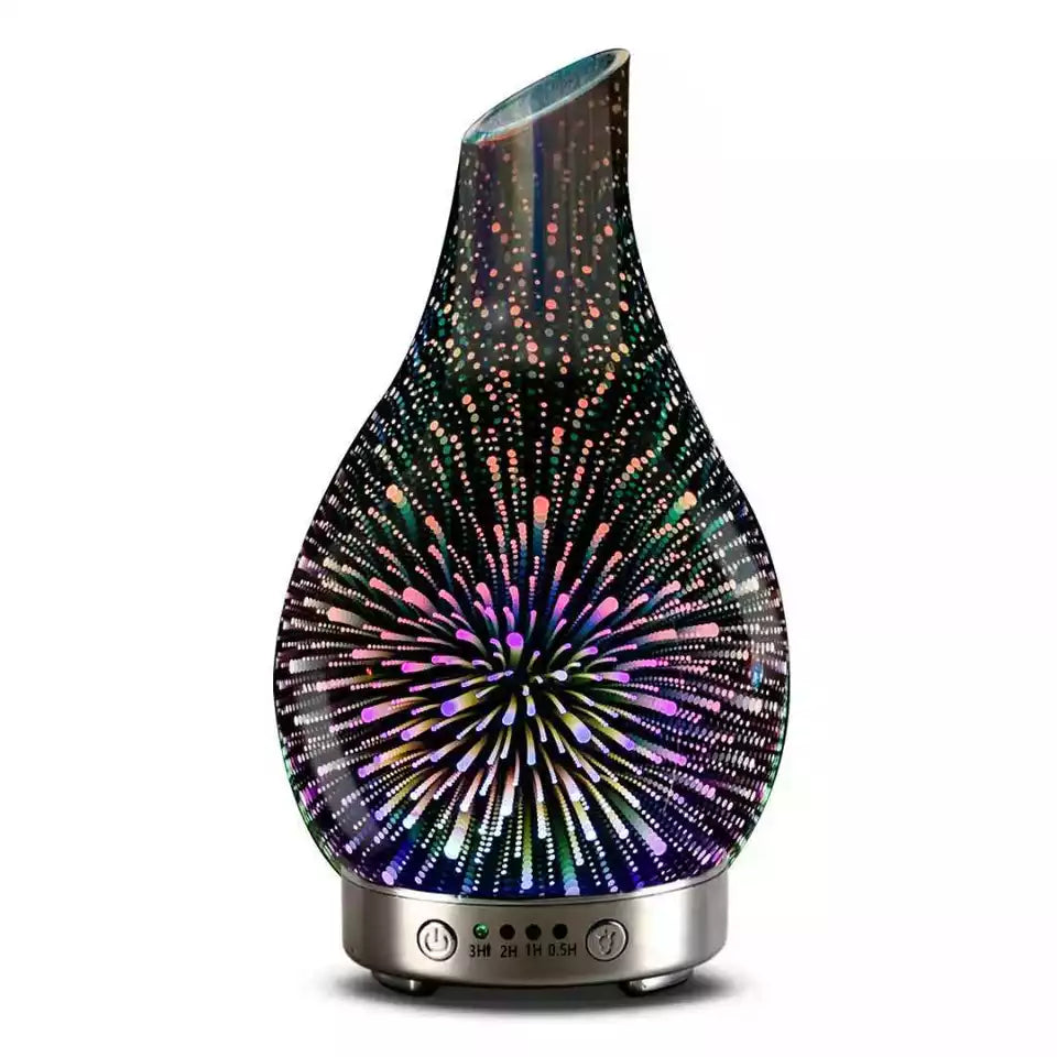 Glass Aromatherapy LED Diffuser