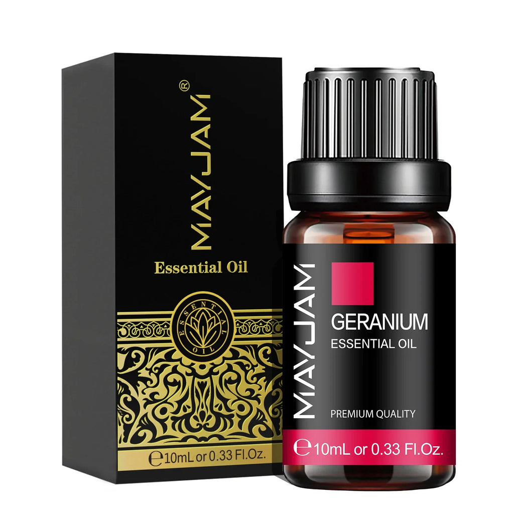 MAYJAM 10ML Essential Oil Lavender Jasmine Eucalyptus Vanilla Sandalwood Bergamot Rosemary Citronella Cinnamon Fragrance Oil