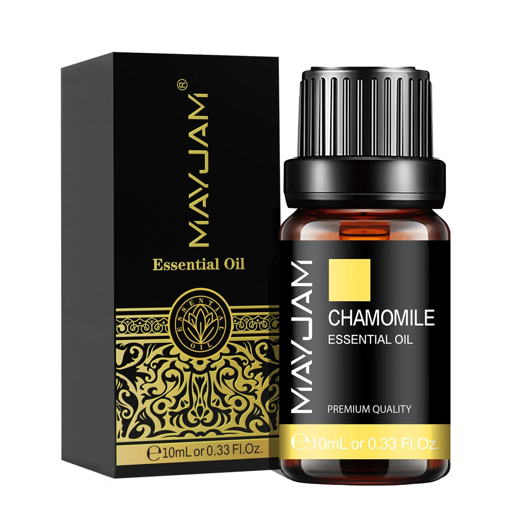 MAYJAM 10ML Essential Oil Lavender Jasmine Eucalyptus Vanilla Sandalwood Bergamot Rosemary Citronella Cinnamon Fragrance Oil