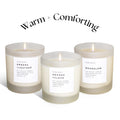 Warm + Comforting Trio - Signature Candle Bundle