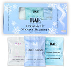 Frost & Fir Shower Steamers 6 Pack | Minty Aromatherapy | Menthol | Soothing | Spa Gift | Holiday Gift | Christmas | Stocking Stuffer