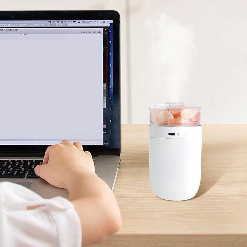 Crystal Salt Stone Humidifier Diffuser