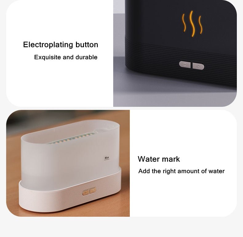 Ultrasonic Usb Fire Aroma Diffuser