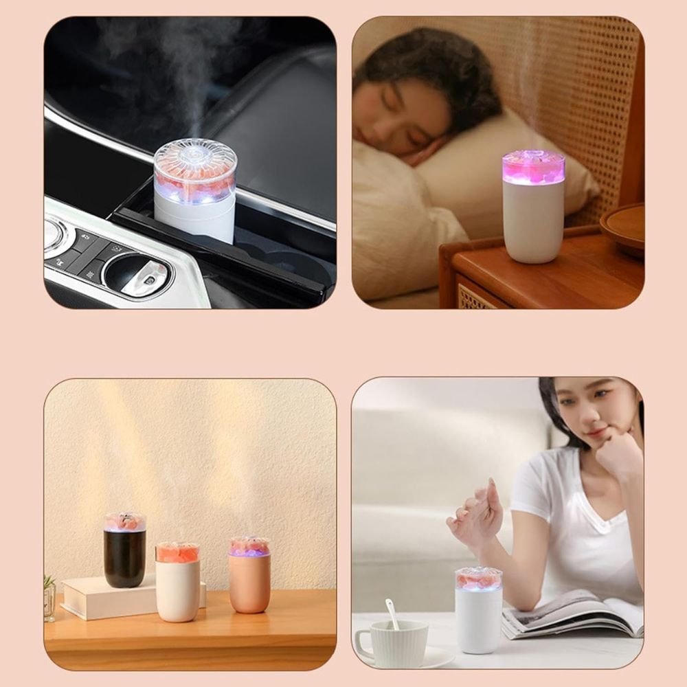 Crystal Salt Stone Humidifier Diffuser