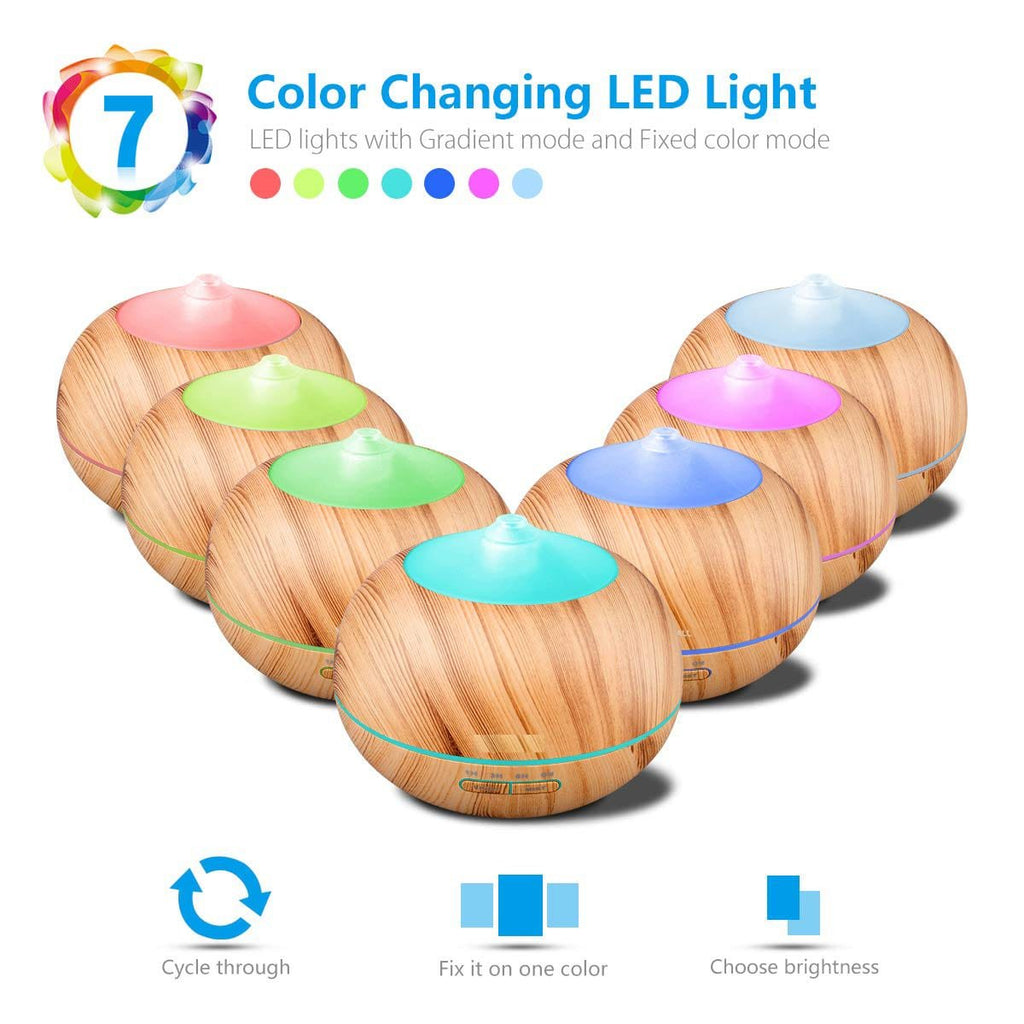 Ultrasonic Color Changing Diffuser