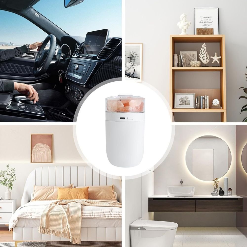 Crystal Salt Stone Humidifier Diffuser
